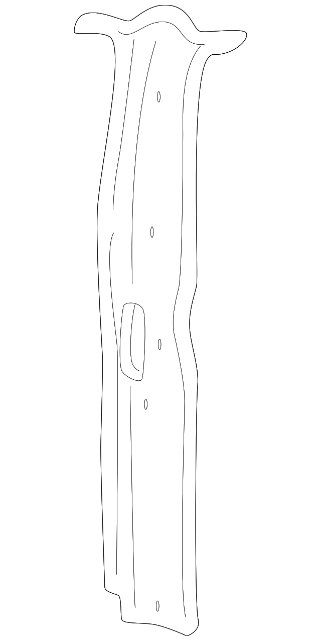 15628880 Деталь REAR PILLAR TRIM, RIGHT
