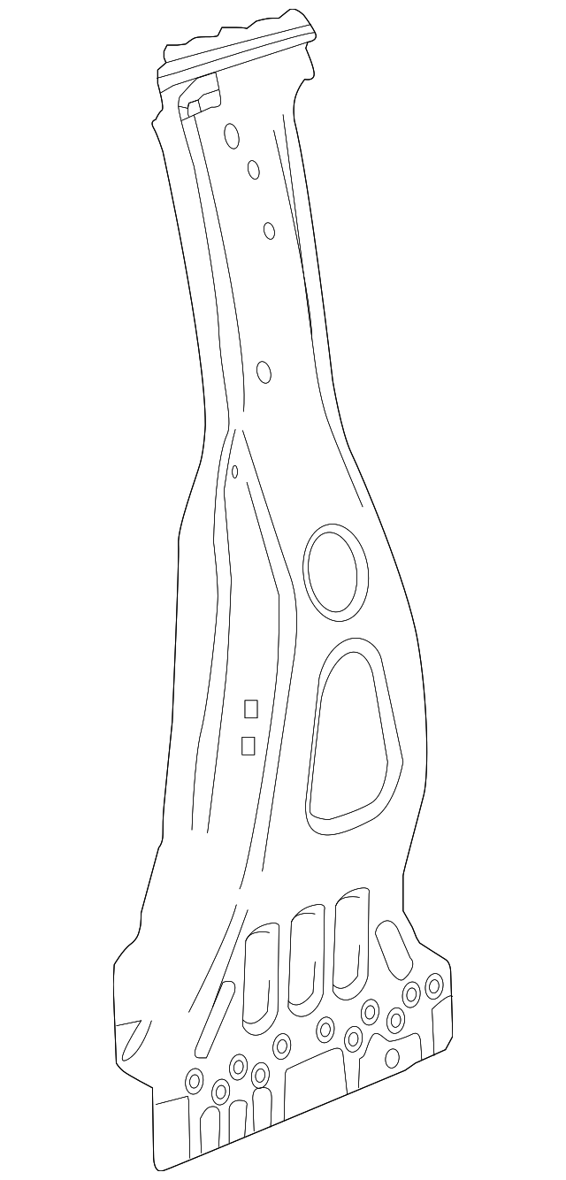 23248261 Деталь LOCK PLR REINF, LEFT