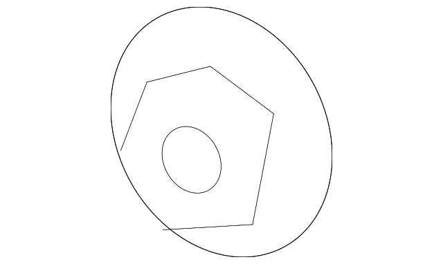 6509914AA Деталь LOWER CNTRL ARM LOCK NUT, RIGHT