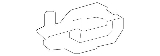 72666-AE010-B0 Деталь LOCK COVER, RIGHT