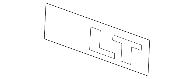 55277437AA Деталь NAMEPLATE
