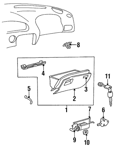 Sonata GLOVE BOX