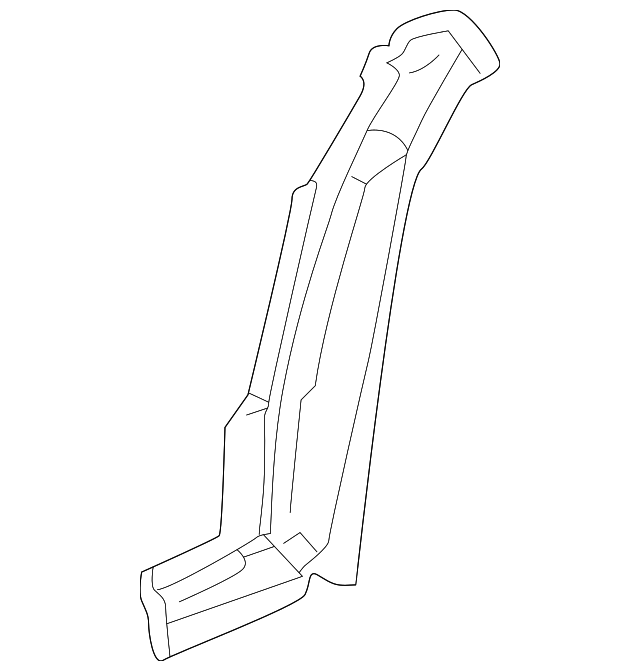 55255518AB Деталь SIDE PANEL, RIGHT