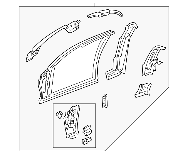 4883906AC Деталь UNISIDE ASSY, RIGHT