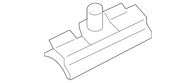 51-13-7-332-256 Деталь ROOF MOLDING CLIP, RIGHT