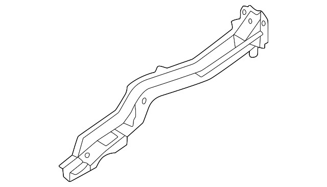 GD7A-54-810A Деталь SIDEMEMBER, LEFT