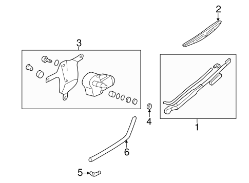 Quest WIPER & WASHER COMPONENTS
