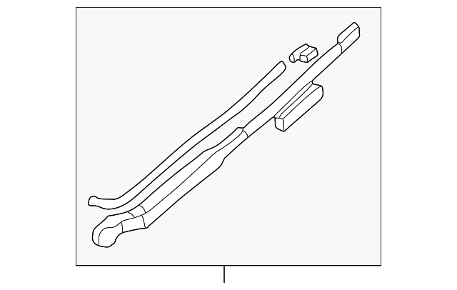 28780-7B000 Деталь WIPER ARM ASSY