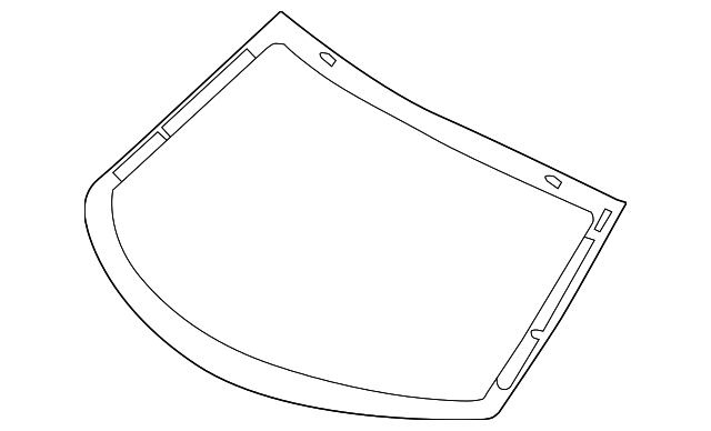 87111-2D000 Деталь GLASS