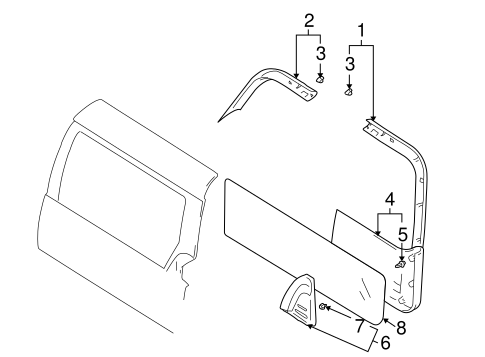 Tracker INTERIOR TRIM