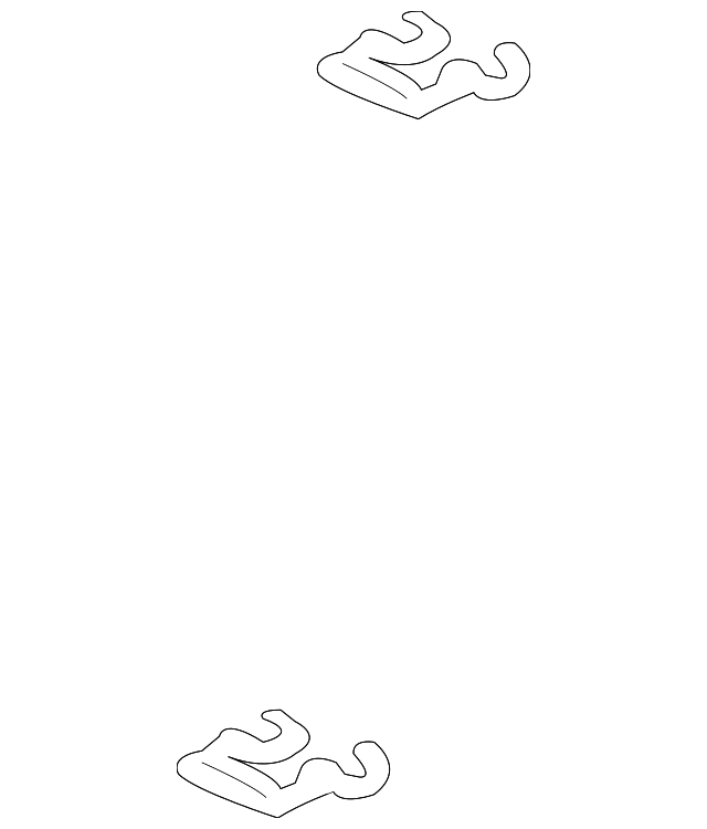 58144-0Z000 Деталь BRAKE PADS CLIP, RIGHT