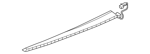 4L0-919-177 Деталь LIGHT BAR, LEFT