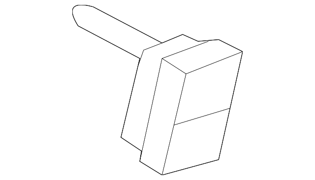 4L0-962-107-B-5PR Деталь LOCK SWITCH, LEFT