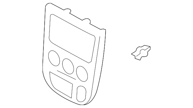 84611-FD10001 Деталь CENTER PANEL