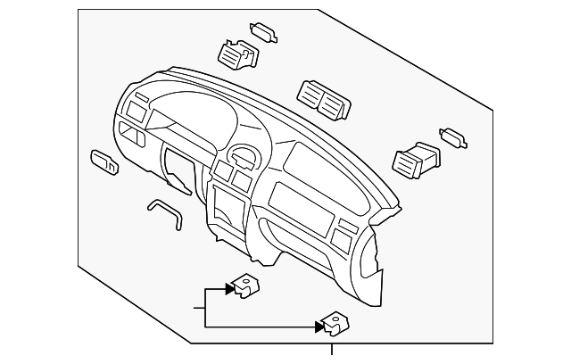 84710-FD200BT Деталь INSTRUMENT PANEL