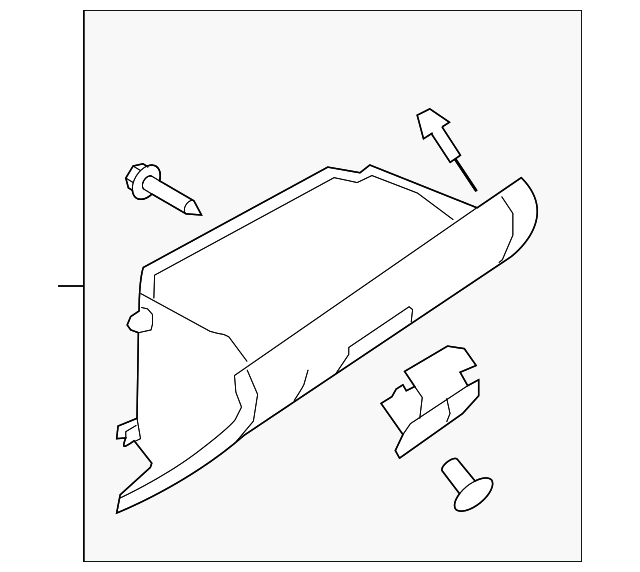 GS3L-64-030F-02 Деталь GLOVE BOX ASSY