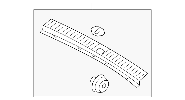 85770-C6000BGG Деталь REAR SILL PLATE