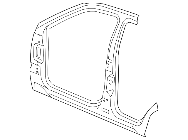 5183163AC Деталь APERTURE PANEL, LEFT