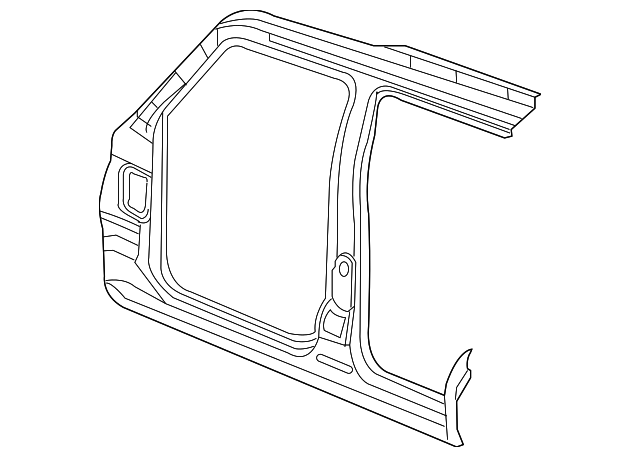5183167AD Деталь OUTER PANEL, LEFT