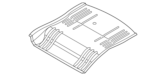 5054634AA Деталь REAR FLOOR PAN