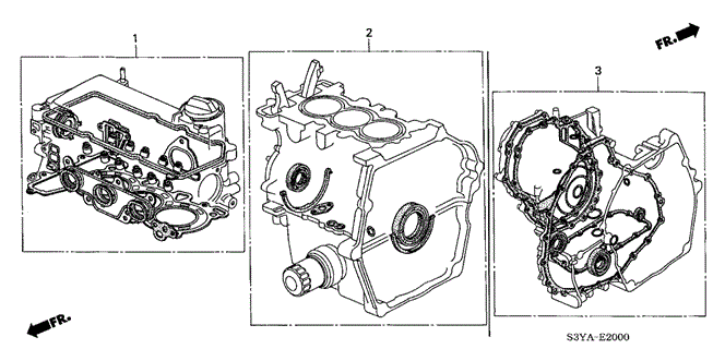 ENGINE/GASKET KIT for 2006 Honda INSIGHT #1
