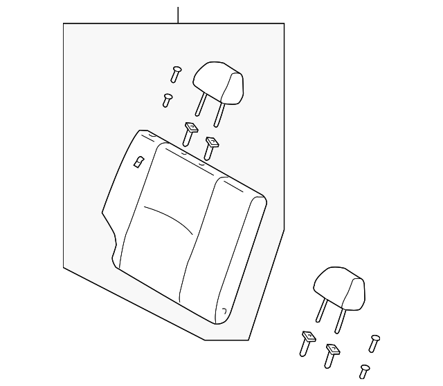 89400-FD111090 Деталь SEAT BACK, RIGHT