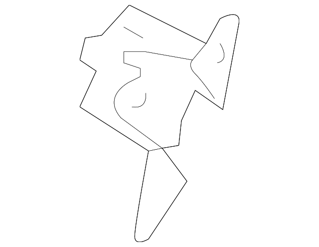 89053-FD000 Деталь SEAT HINGE, LEFT