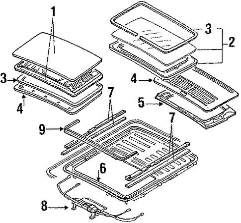 MX-6 SUNROOF