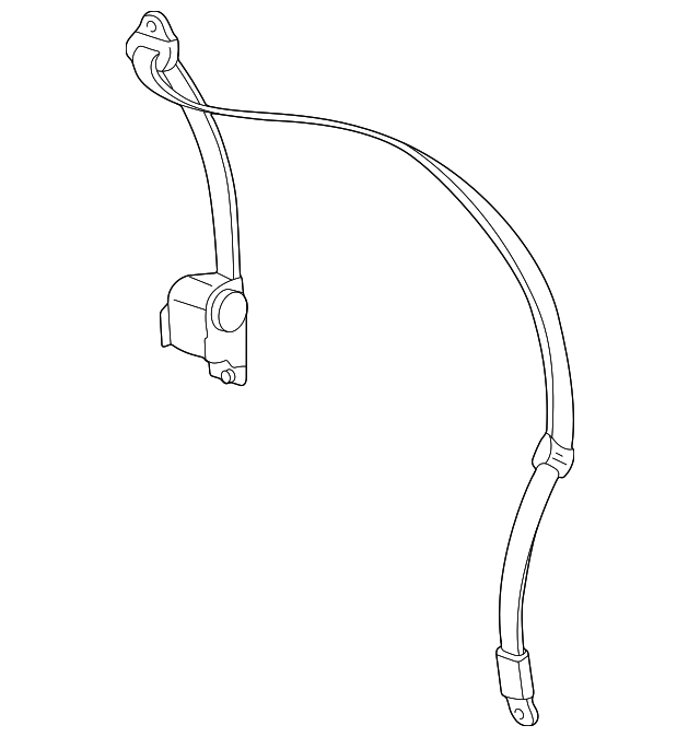 6L1Z-78611B68-AD Деталь RETRACTOR ASSY, RIGHT
