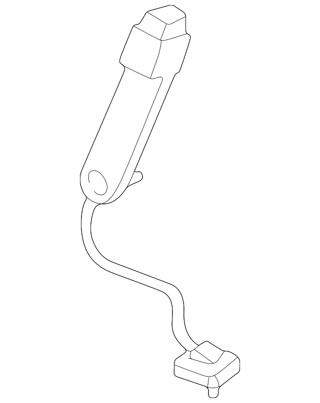 6L1Z-7860045-AE Деталь BUCKLE, LEFT