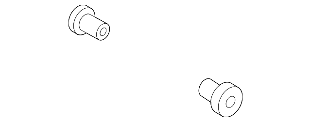 19316697 Деталь LEAF SPRING REAR BUSHING, RIGHT