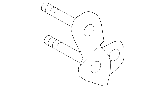 19316699 Деталь SHACKLE, LEFT