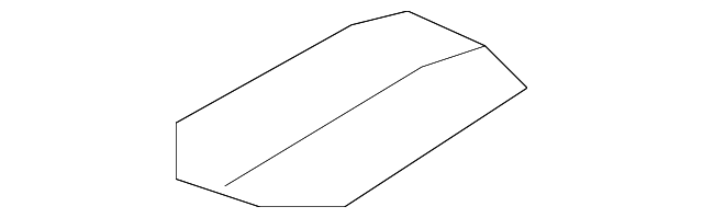 5L3Z-99290D90-AAA Деталь UPPER MOLDING PLUG, LEFT