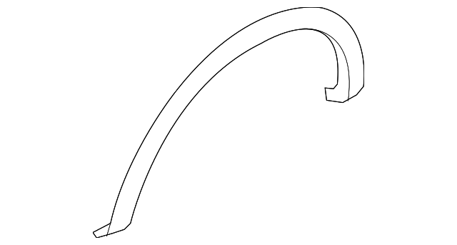 9L3Z-9929164-APTM Деталь WHEEL OPNG MLDG, RIGHT