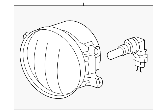 81210-02110 Деталь FOG LAMP, RIGHT
