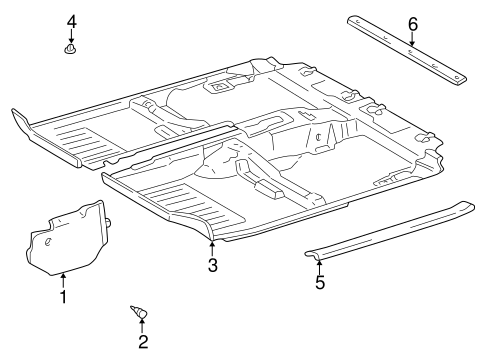 RAV4 INTERIOR TRIM - REAR BODY