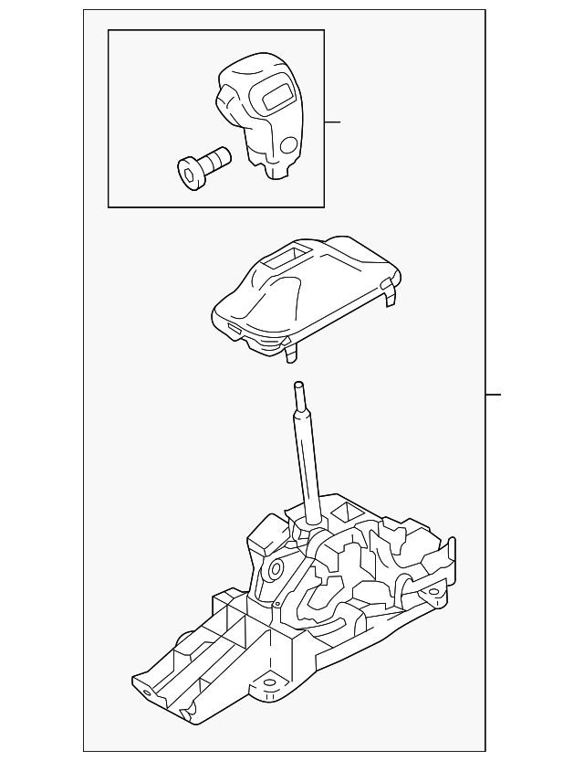FL3Z-7210-EA SHIFTER