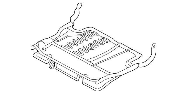 89301-1JA0D Деталь CUSHION FRAME, RIGHT