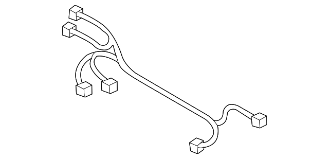 89070-1JE0A Деталь HARNESS, RIGHT