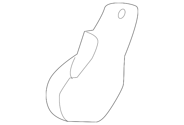 89408-1JC0D Деталь RECLINE COVER, RIGHT