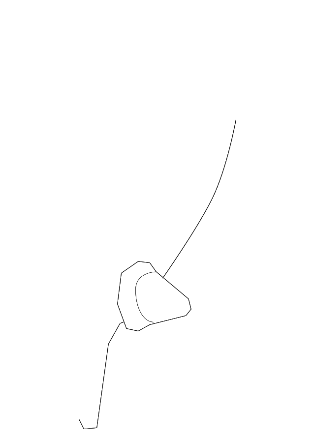 25809887 LOCK ROD, LEFT
