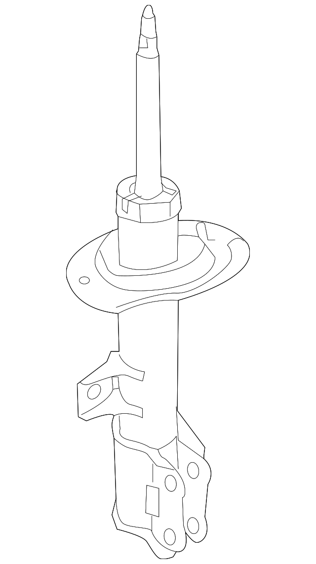 54651-3W500 Деталь STRUT, LEFT