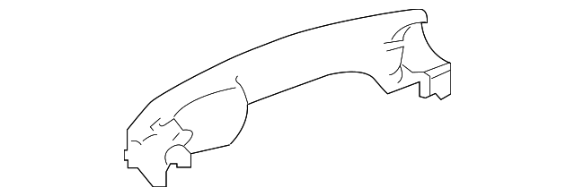 69211-0E010-J0 HANDLE, OUTSIDE, LEFT
