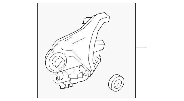 69060-0E030 LOCK ASSY, LEFT
