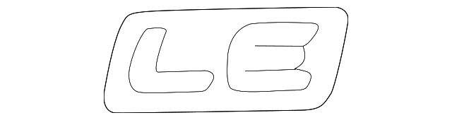 75444-1A790 Деталь NAMEPLATE