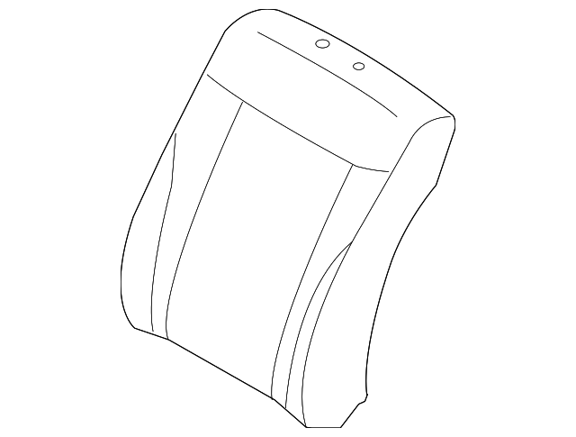 88360-3F800716 Деталь SEAT BACK COVER, LEFT