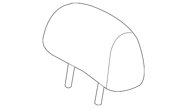88600-3F500716 Деталь HEADREST, LEFT