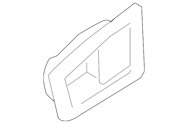 83612-3K000-FZ Деталь HANDLE BEZEL, LEFT