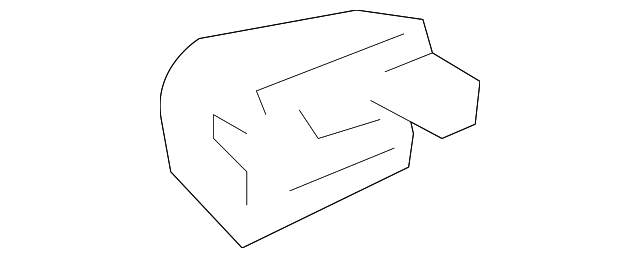 83652-3K000 Деталь HANDLE, OUTSIDE COVER, LEFT