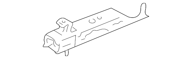 12375851 Деталь TRACK, LEFT